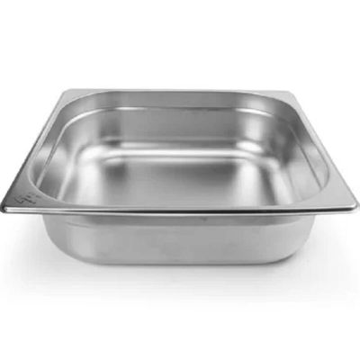 Cuba Gastronômica Inox 2/3 100mm Restaurante 8,86l Buffet 32,4x35,4cm