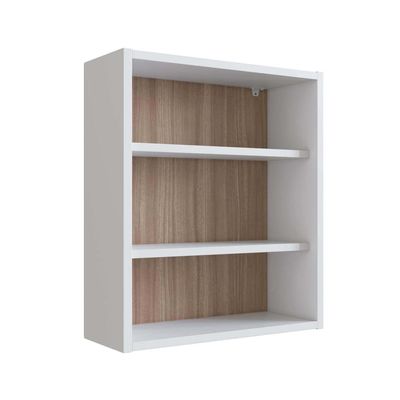 Armário para Banheiro com Porta e Espelho Slim Nova Móbile Branco Montana