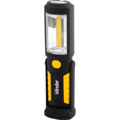 Lanterna recarregável de inspeção 2 W COB + 3 LEDs LR 180I VONDER
