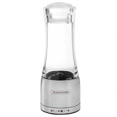 Moedor de Sal Pimenta Acrílico Inox com Moinho Cerâmica Tramontina Realce