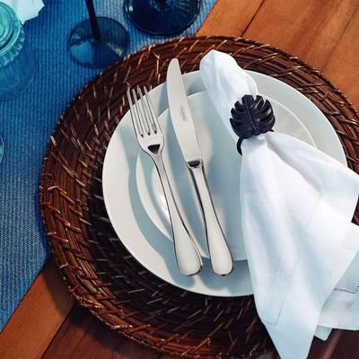 Prato para Pão Tramontina Sophia de Porcelana 16cm Branco Cupê Mesa Posta