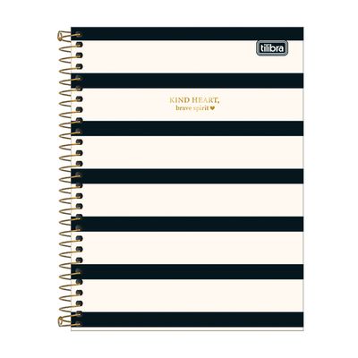 Caderno Capa Dura Colegial West Village 1 Matéria 80 Folhas Tilibra