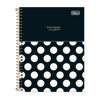 Caderno Capa Dura Colegial West Village 1 Matéria 80 Folhas Tilibra
