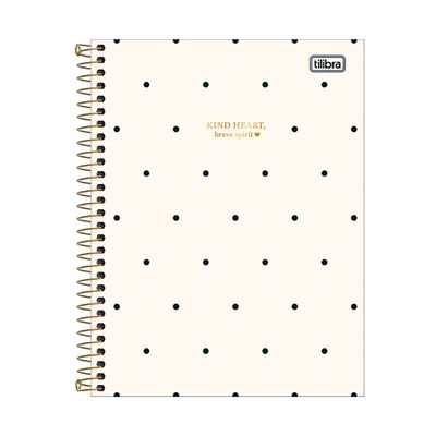 Caderno Capa Dura Colegial West Village 1 Matéria 80 Folhas Tilibra