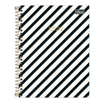 Caderno Capa Dura Colegial West Village 1 Matéria 80 Folhas Tilibra