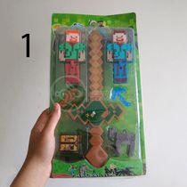 Brinquedo Espada Pixel Minecraft Ninja Steve 58cm Azul