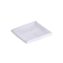 Toalha De Mesa Basic 1 Peça 1,45m X 1,40m 4 Lugares 100% Poliéster Tecido Oxford Branco