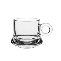 XícarasDe Café De Vidro Robusta Lisa 85ml Em Casa Tem