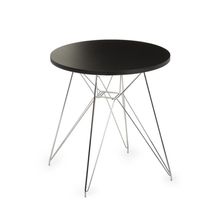 Tampo Redondo 80 Cm Preto
