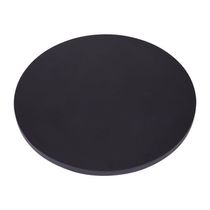 Tampo Redondo 80 Cm Preto