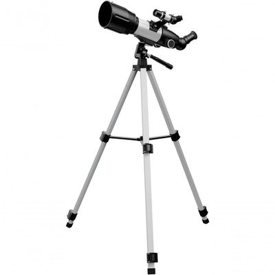 Telescópio Astronômico Refrator 400x70 Alumínio Com Tripé 120cm Lorben