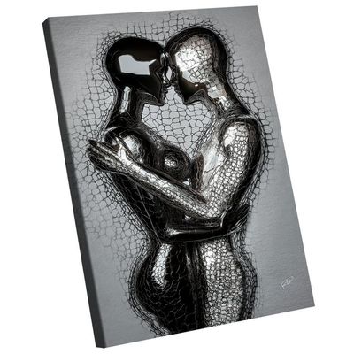 Quadro Decorativo Casal 3d