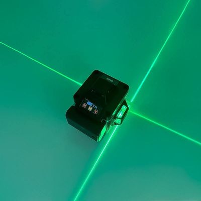 Nível A Laser Com Tripé 16 Linhas Profissional Com Ajuste Fino E Tripé De 80cm