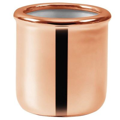 Kit Cachepot Rose Gold Em Cerâmica 6 Peças