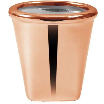 Kit Cachepot Rose Gold Em Cerâmica 6 Peças