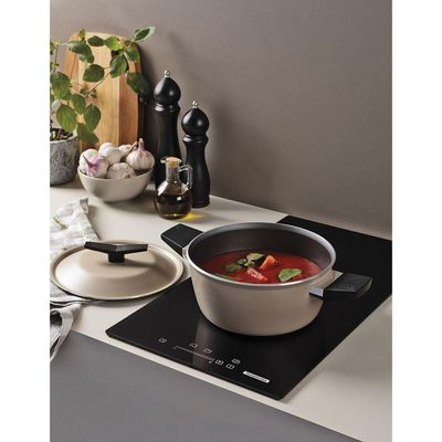 Caçarola Tramontina Spezia Induction Alumínio Antiaderente Starflon Excellent Areia 20 Cm Tramontina