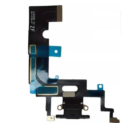 Conector De Carga Flex Compativel Iphone Xr A1984 Preto