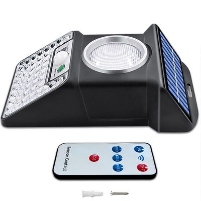 Luminaria Solar Spot Sensor De Proximidade Led Controle 4 M