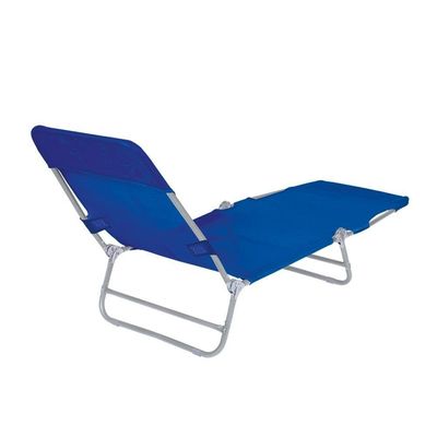 Cadeira Espreguiçadeira Dobrável Textiline Cores Mor Cor:azul Marinho Azul Marinho