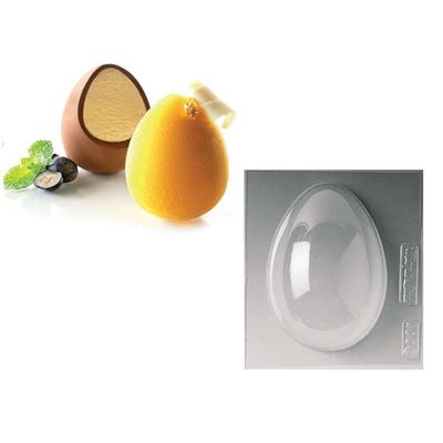 Molde Ovo De Chocolate Silicone Páscoa 21cm Doce Silikomart