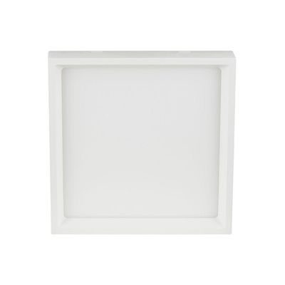 Painel De Led Stella Quadrado Deep De Sobrepor Recuado 22w Bivolt Branco 3000k Luz Neutra