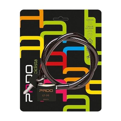 Cadeado Bicicleta Sm Lt-30-600mm Preto - Pado