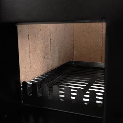 Fogão A Lenha Eclipse Direito Preto Chapa Vitroceramica N2