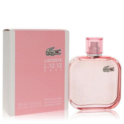 Perfume Feminino Lacoste Eau De L.12.12 Rose Sparkling Toilette 100 ml