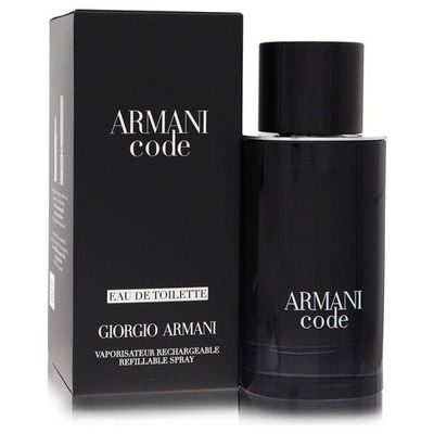Perfume Masculino Armani Code Giorgio Eau De Toilette Refillable 75 ml