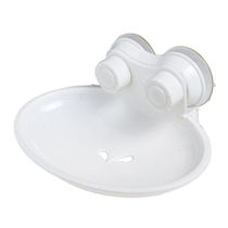 Saboneteira Ventosas Plastico 10,5x15x6,8cm
