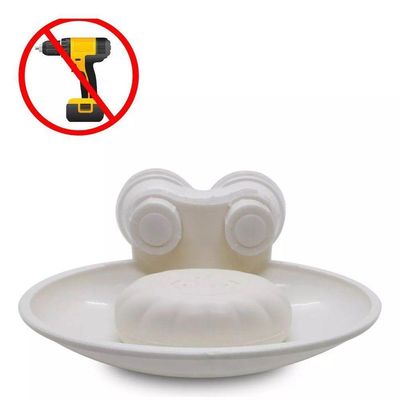Saboneteira Ventosas Plastico 10,5x15x6,8cm