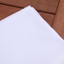 Kit Guardanapos Basic 2 Peças 35cm X 35cm 100% Poliéster Tecido Oxford - Branco