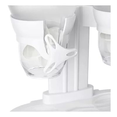 Dispenser De Cereais Duplo - Organize Grãos E Mantimentos Com Estilo Na Cozinha Ou Bancada!
