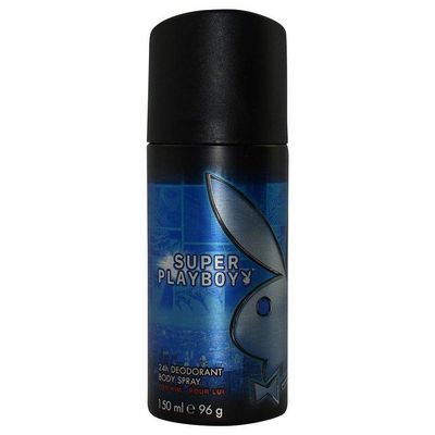 Água de Cheiro Masculina Playboy Super Spray Corporal 150ml