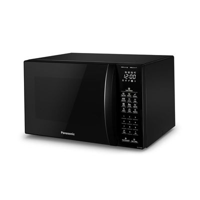 Microondas Panasonic Dupla Refeição 34L Black Glass NN-ST66NBRU 220V