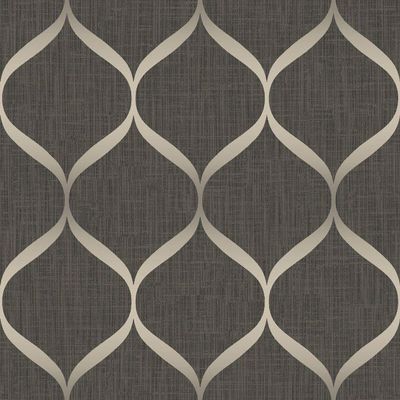 Papel De Parede Shimmer Fluidez Aspecto Têxtil Uk21206 - Rolo 10m X 0,52m