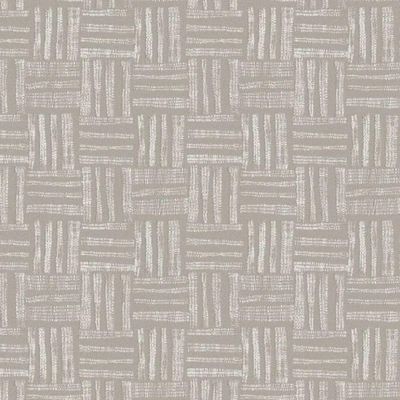 Papel De Parede Tissé Geométrico Cinza 25423