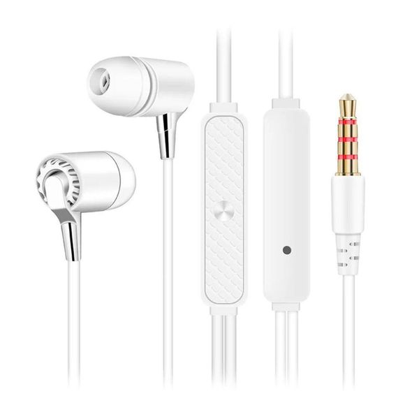 Fone De Ouvido P3 Intra Auricular Fn618 Branco