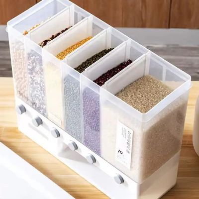 Dispenser Multifuncional Para Grãos E Cereais - Organize Sua Cozinha Com Praticidade E Estilo!