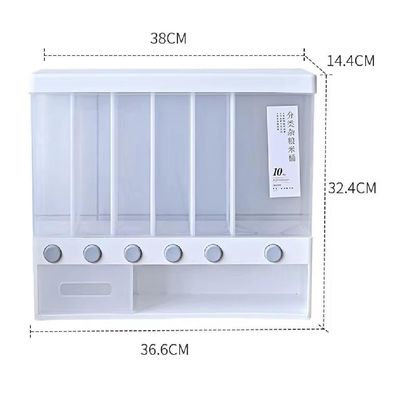 Dispenser Multifuncional Para Grãos E Cereais - Organize Sua Cozinha Com Praticidade E Estilo!