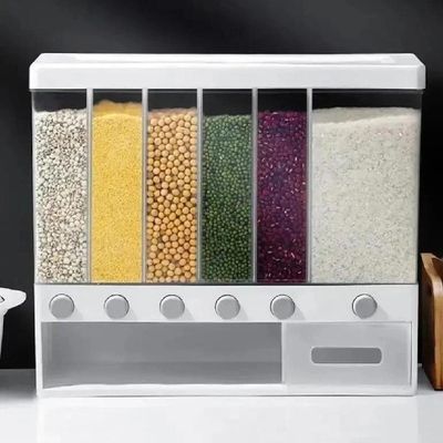 Dispenser Multifuncional Para Grãos E Cereais - Organize Sua Cozinha Com Praticidade E Estilo!