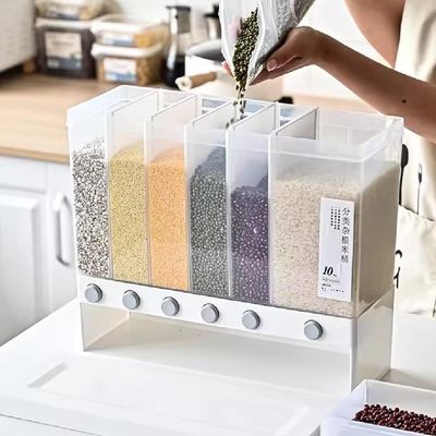 Dispenser Multifuncional Para Grãos E Cereais - Organize Sua Cozinha Com Praticidade E Estilo!