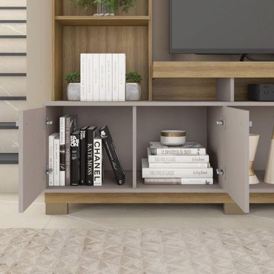 Estante Caemmun Formosa 2.1 Mdp Mel/cacao
