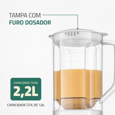 Liquidificador Mondial Branco 110V  L-97-W