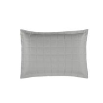 Porta Travesseiro Matelado Soft 1 Peça 70cm X 50cm 100% Poliéster - Cinza