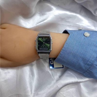 Relógio Casio Vintage Aq-230a-3amqydf Prata