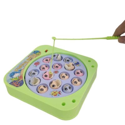 Jogo Pega Peixe Infantil Brinquedo Interativo Pescaria 15 Peixinhos