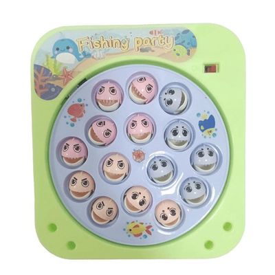 Jogo Pega Peixe Infantil Brinquedo Interativo Pescaria 15 Peixinhos