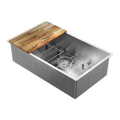 Cuba Docol Bistrô 70x40 90021166016 Inox Escovado Com Acessórios E Lixeira