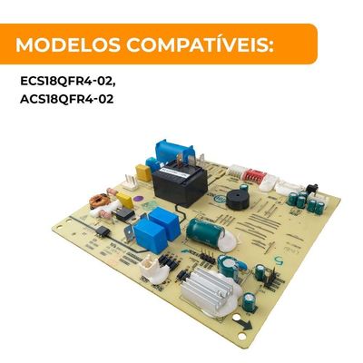 Placa Evaporadora Ar Condicionado Ecs18qfr4-02 E Acs18qfr4-02 Agratto Original